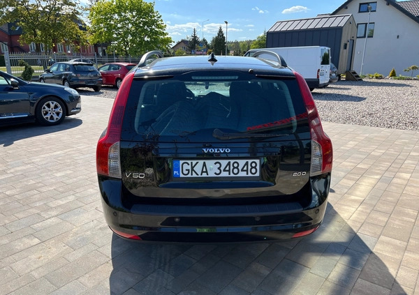 Volvo V50 cena 18400 przebieg: 250000, rok produkcji 2008 z Kraśnik małe 466